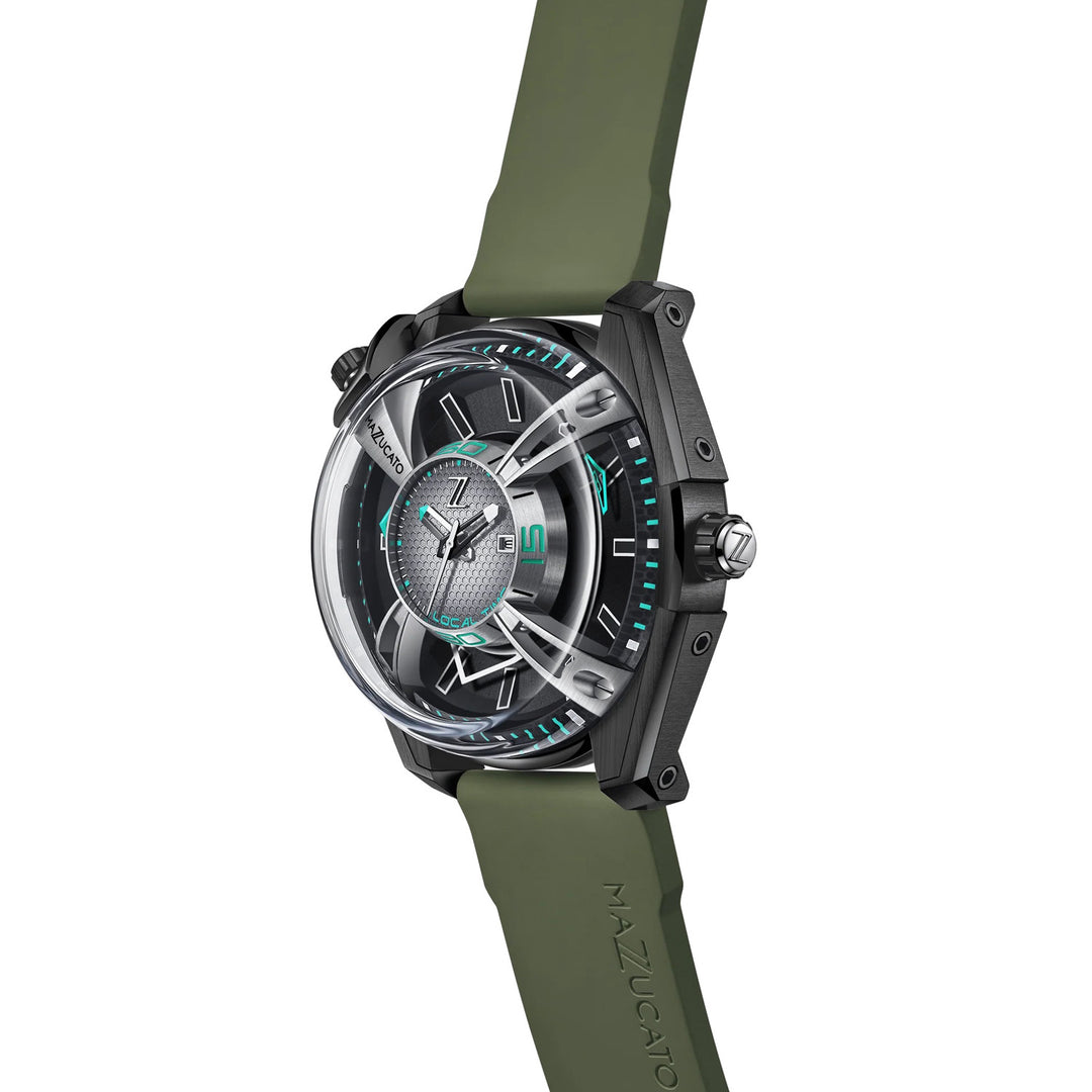RIM LAX Dual Time Automatic Men's Watch - LAX05-KH