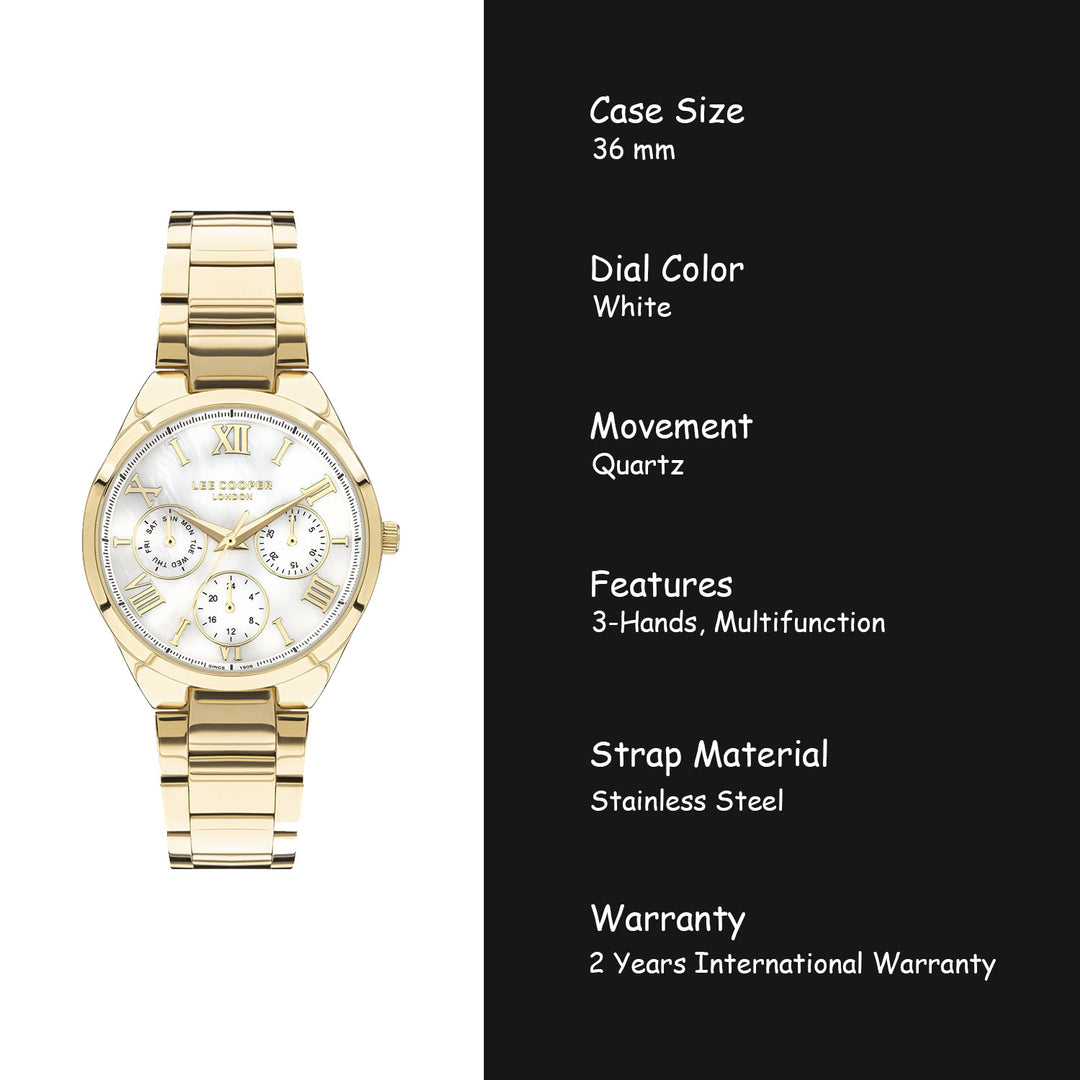 Multifunction MOP Women's Watch - LC07456.120