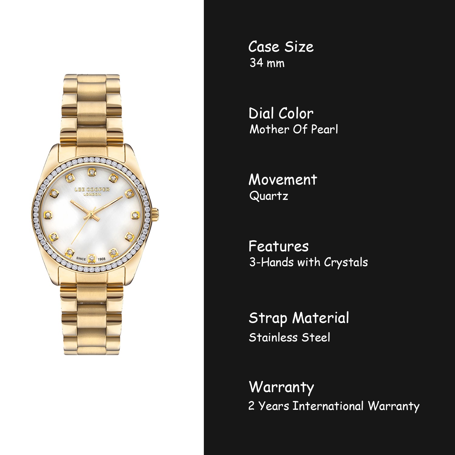 Analog Women's Watch - LC07478.220 – Bizotico