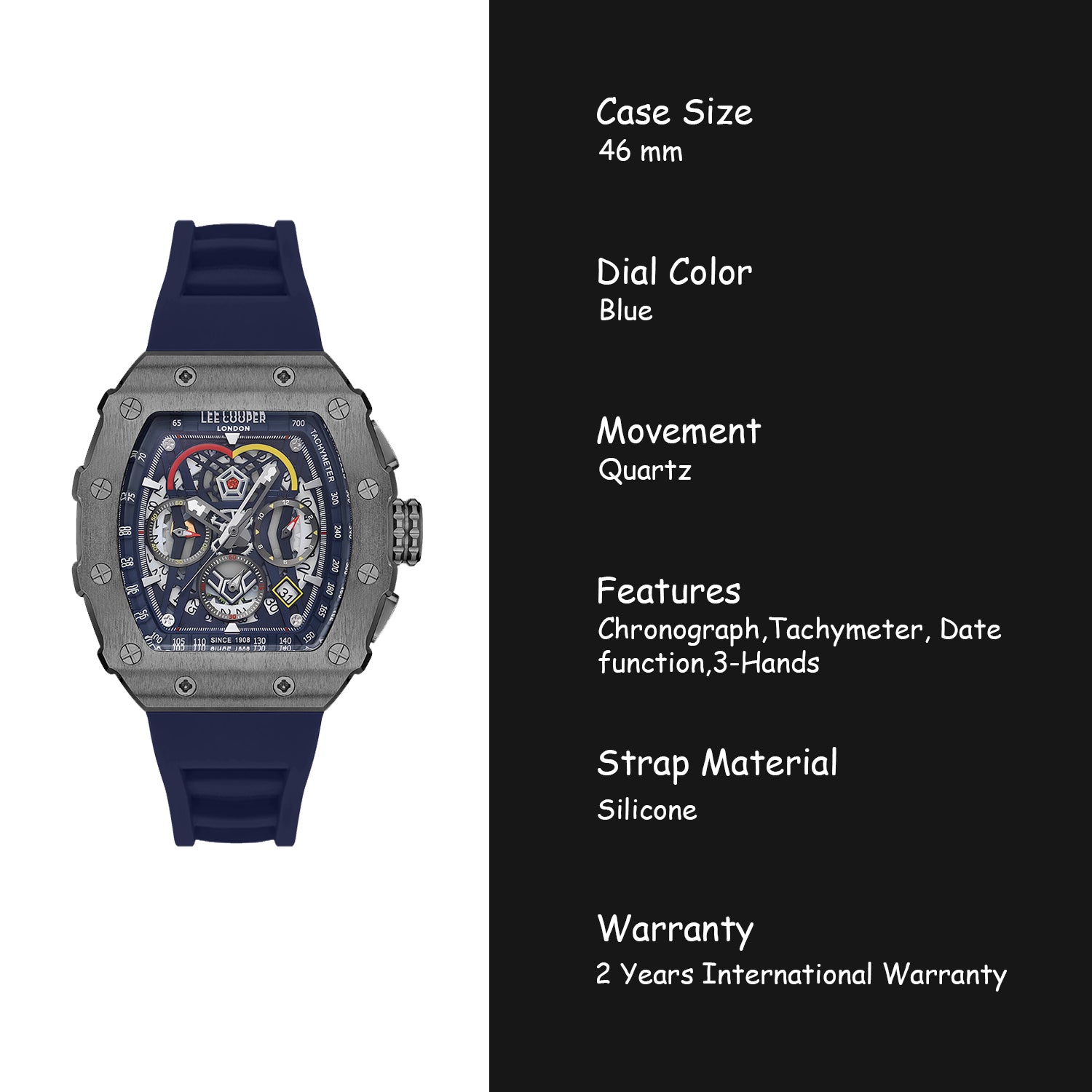 Multifunction Men's Watch - LC07810.099 – Bizotico