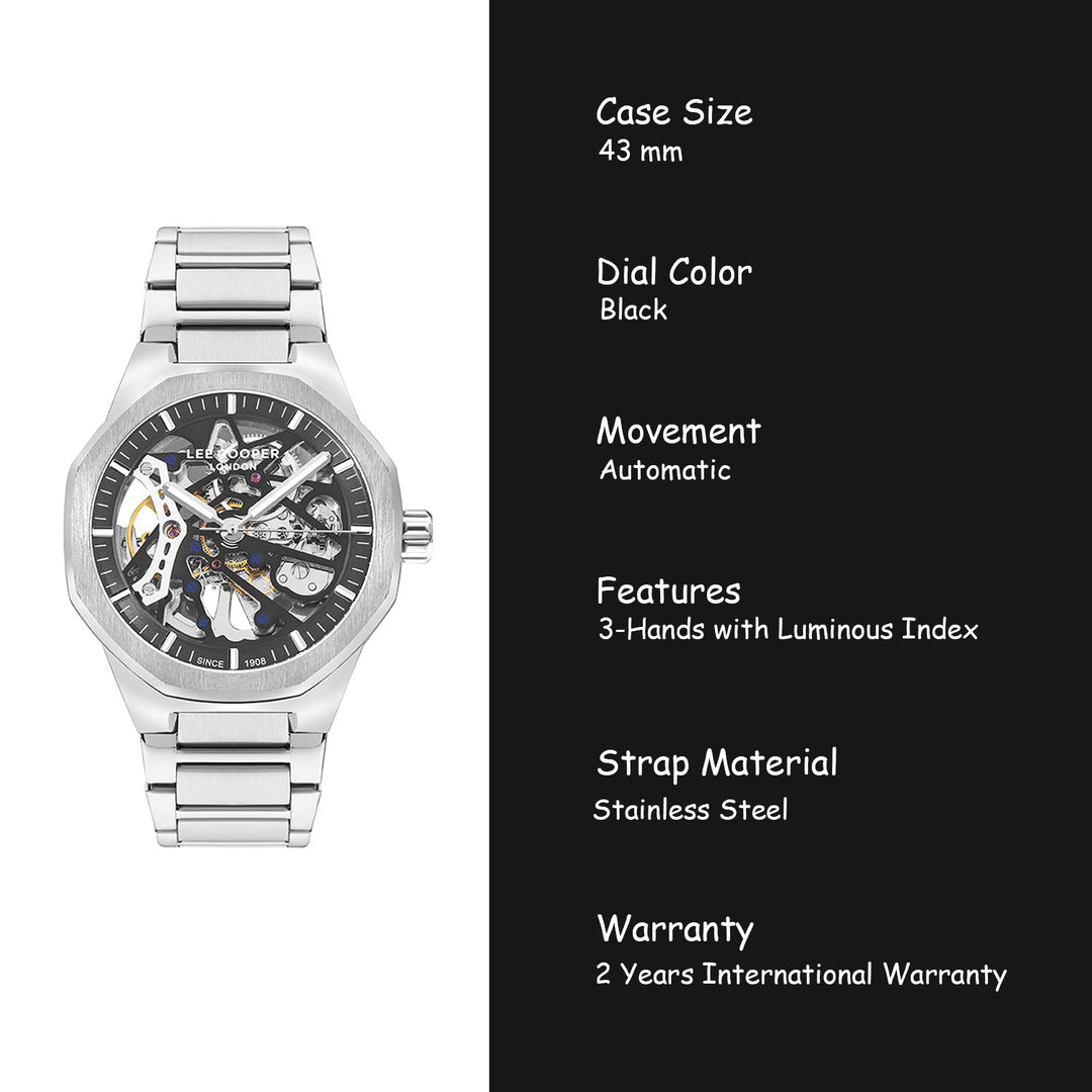 Automatic Skeleton Men's Watch - LC07905.350