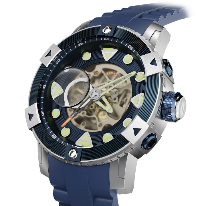 Gemini Automatic Skeleton Men's Watch- NB-6041-02