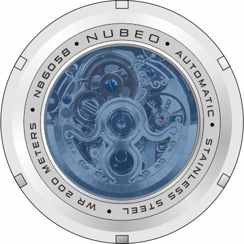 Cassini Automatic Skeleton Dial Men's Watch - NB-6058-02