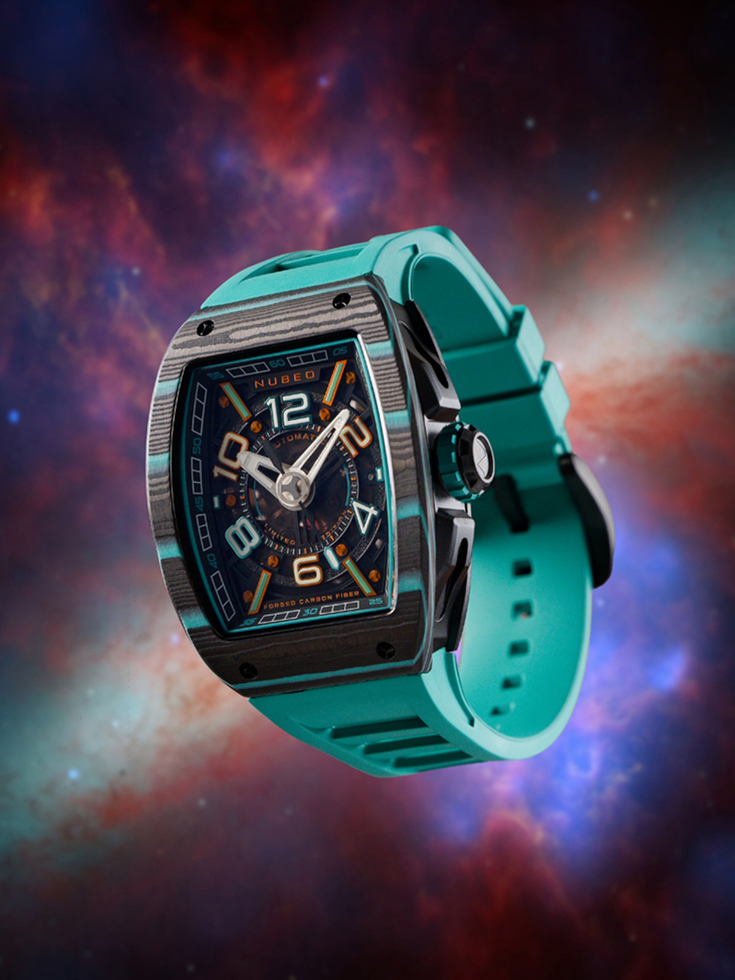 Nubeo Parker Automatic Carbon Yellow Limited Edition 並行輸入品 Carbon Yellow \u2013 Nubeo Watches