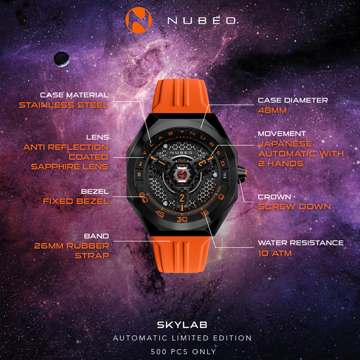 Skylab Automatic Limited Edition 24 Jewels Men's Watch -  NB-6083-06
