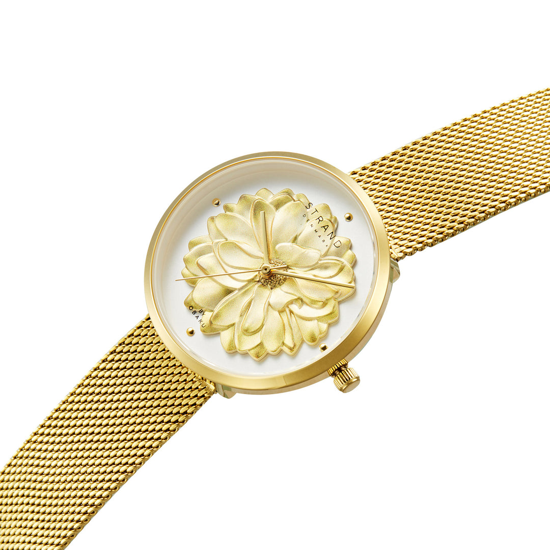 Blossom Gold Quartz Women's Watch - S700LHGWMG-DF