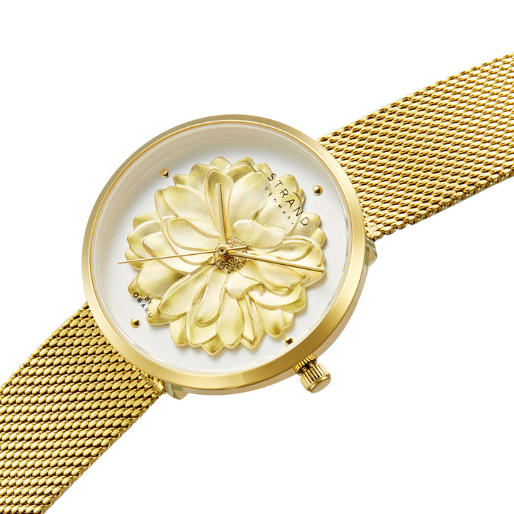 Blossom Gold Quartz Women's Watch - S700LHGWMG-DF_A