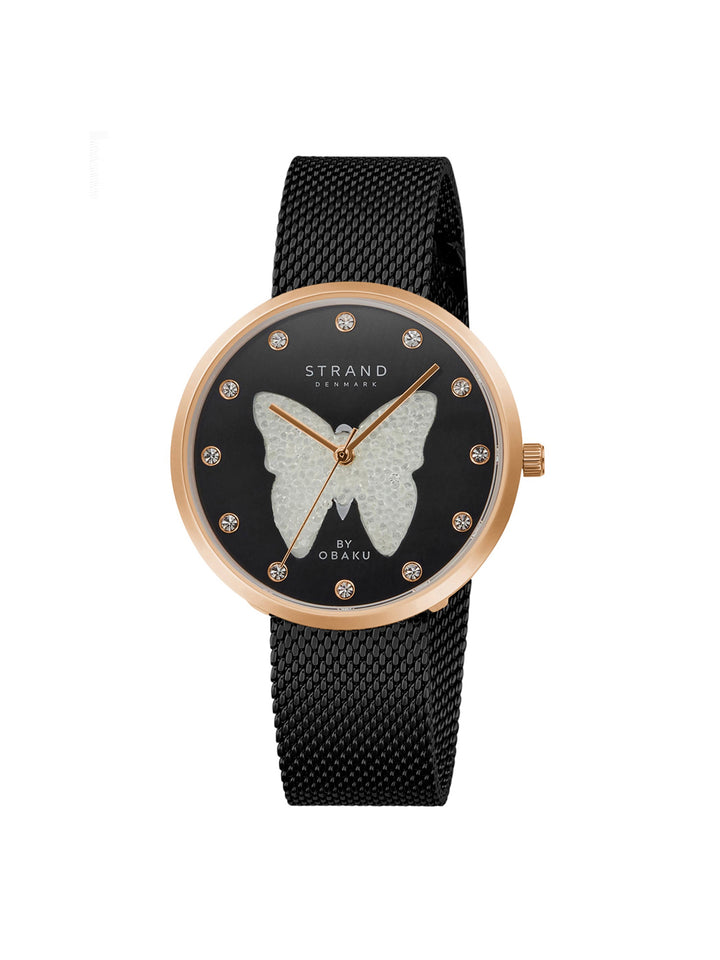 Sparkling Butterfly Quartz Women's Watch - S700LHVBMB-DBW