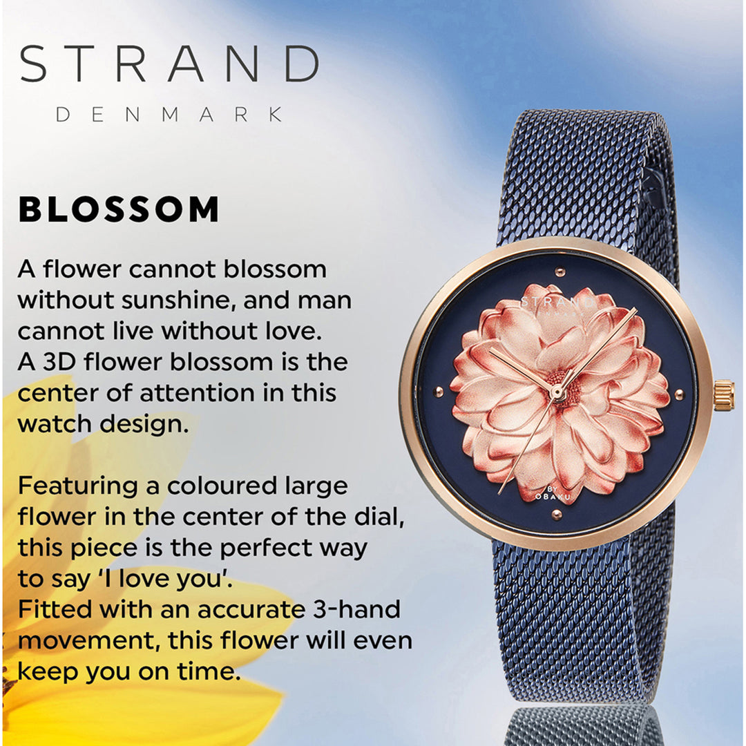 Blossom Ocean Quartz Women's Watch - S700LHVLML-DF