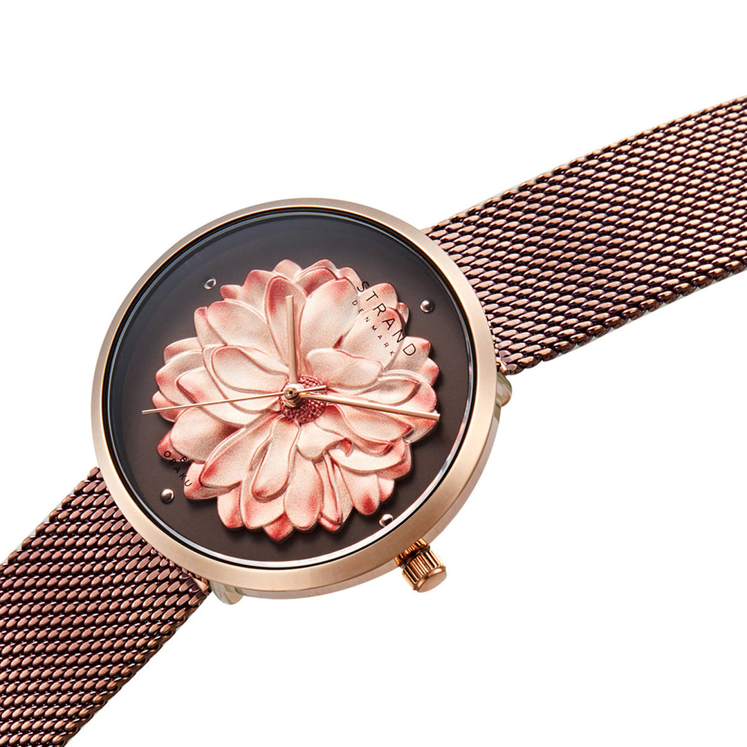 Blossom Walnut Quartz Women's Watch - S700LHVNMN-DF_A