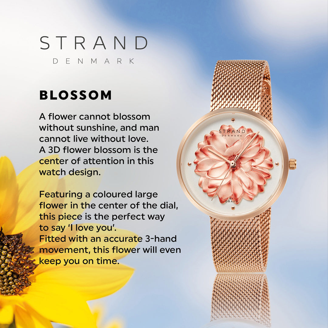 Blossom Rose Quartz Women's Watch - S700LHVWMV-DF