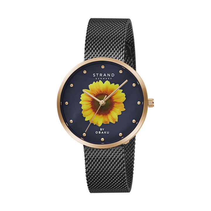Sunflower Night Quartz Women's Watch - S700LXVBMB-DS_A