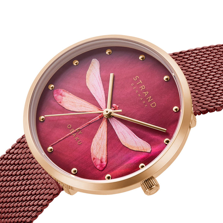 Dragonfly Quartz MOP Women's Watch - S700LXVDMD-DDP