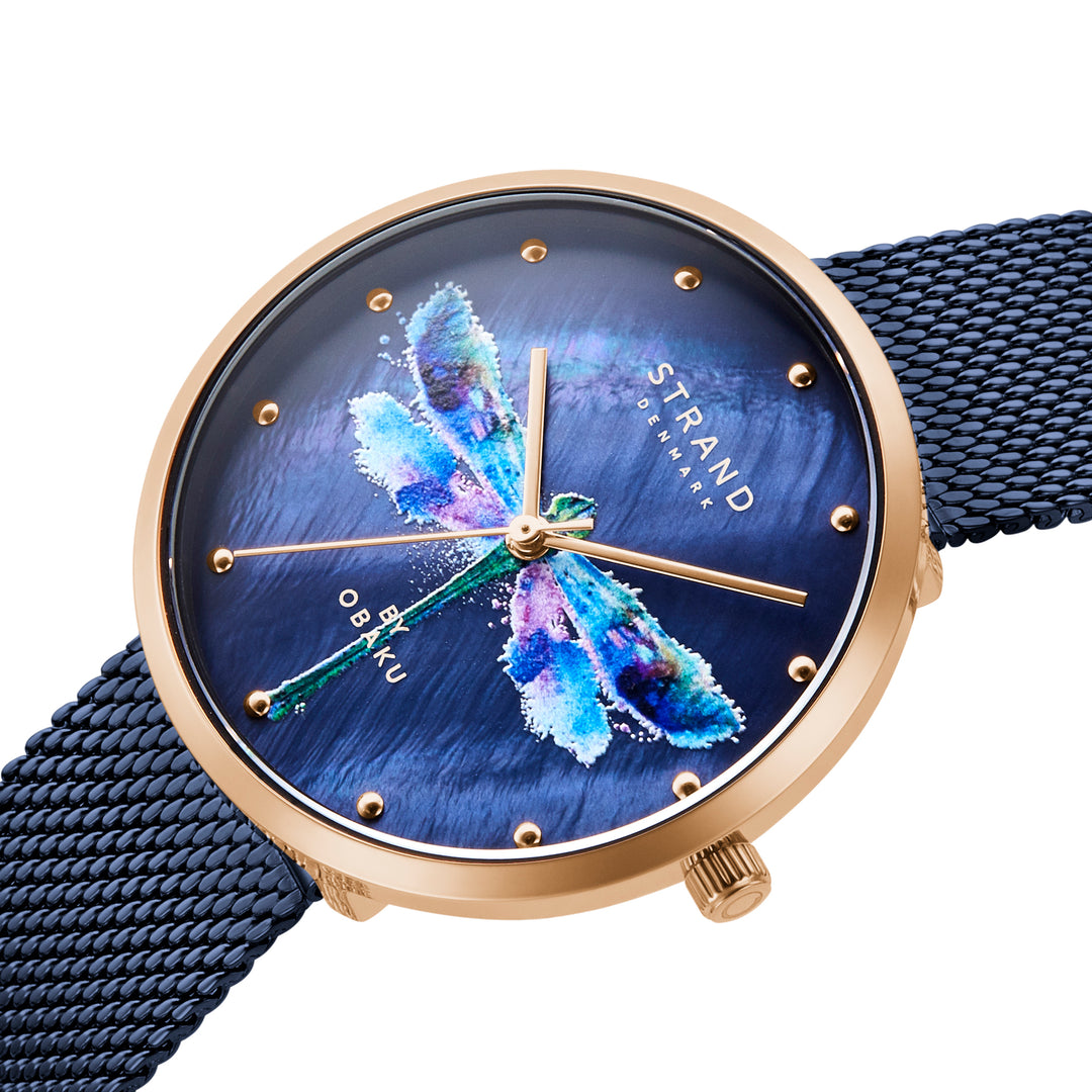 Dragonfly Quartz MOP Women's Watch - S700LXVLML-DD