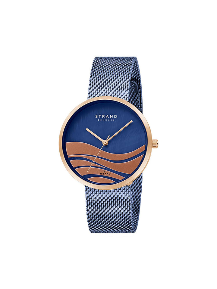 Wave Ocean Quartz MOP Women's Watch - S700LXVLML-DW