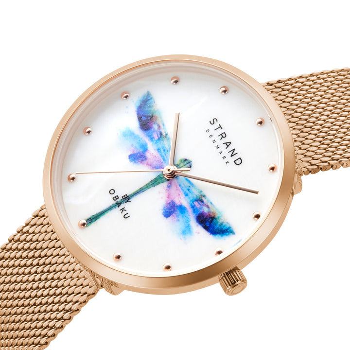 Dragonfly Quartz MOP Women's Watch - S700LXVWMV-DD