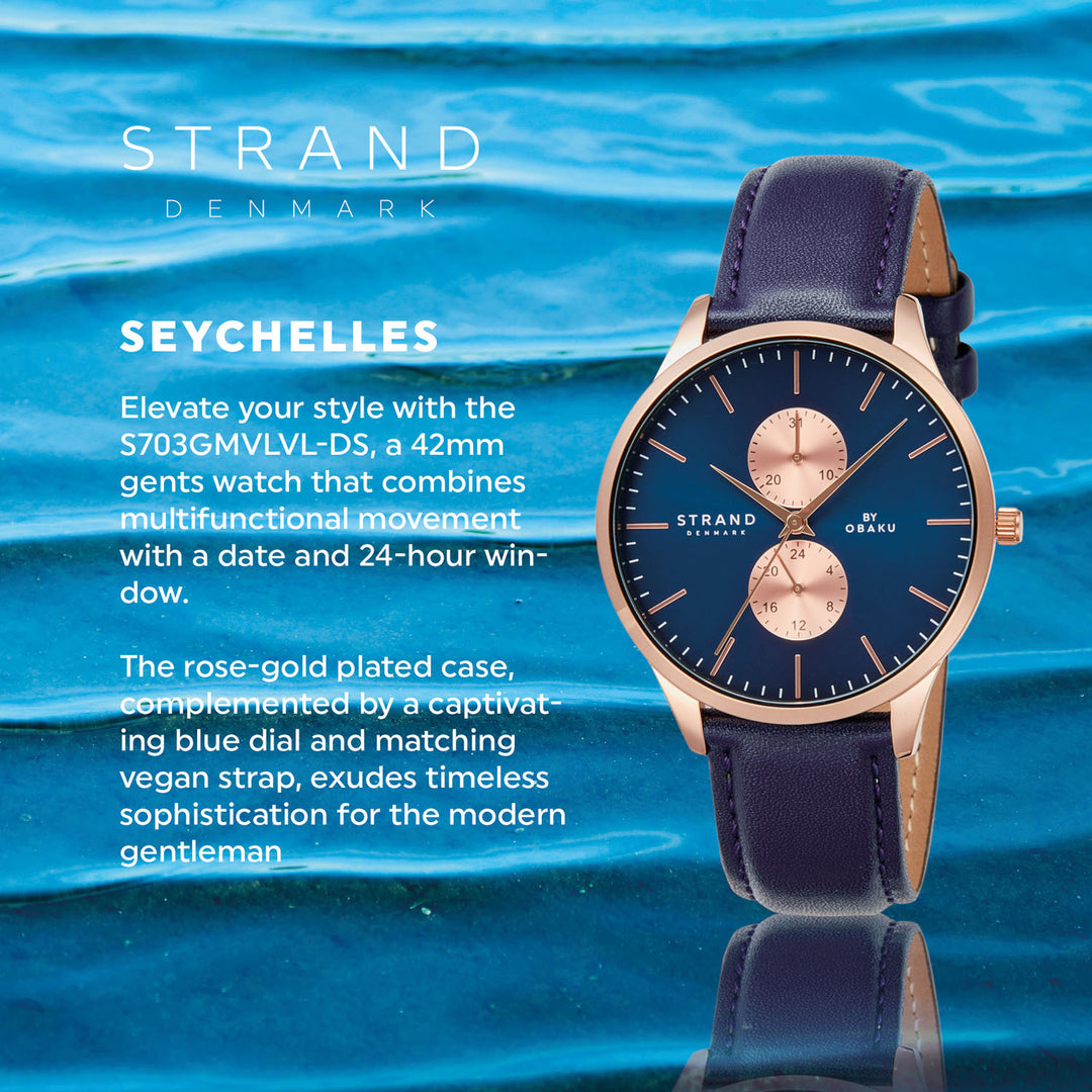 Seychelles Royal Chronograph Men's Watch - S703GMVLVL-DS_A