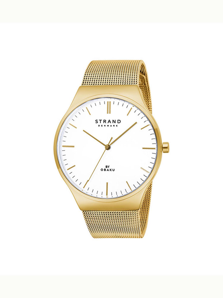 Mason Lille Gold Quartz Women's Watch - S717LXGWMG