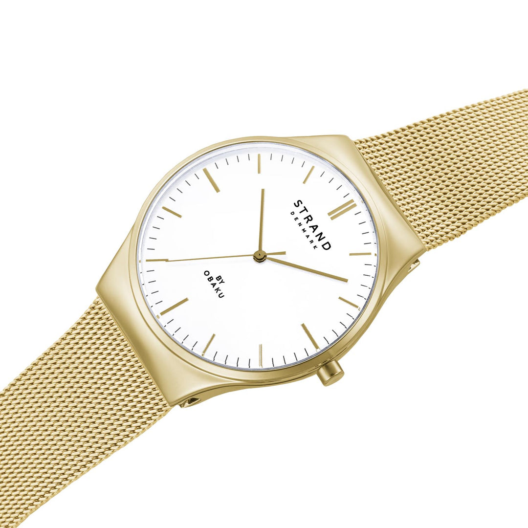 Mason Lille Gold Quartz Women's Watch - S717LXGWMG