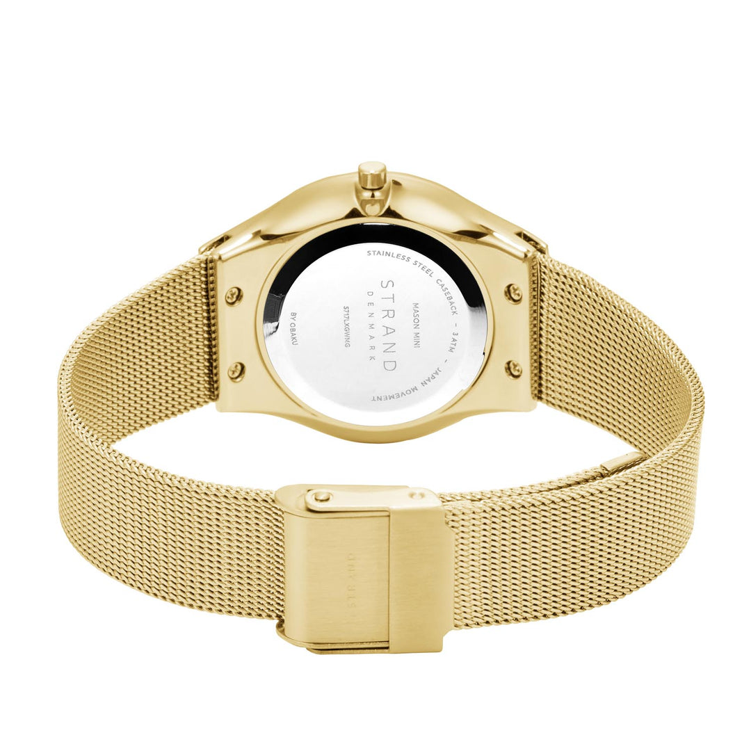 Mason Lille Gold Quartz Women's Watch - S717LXGWMG