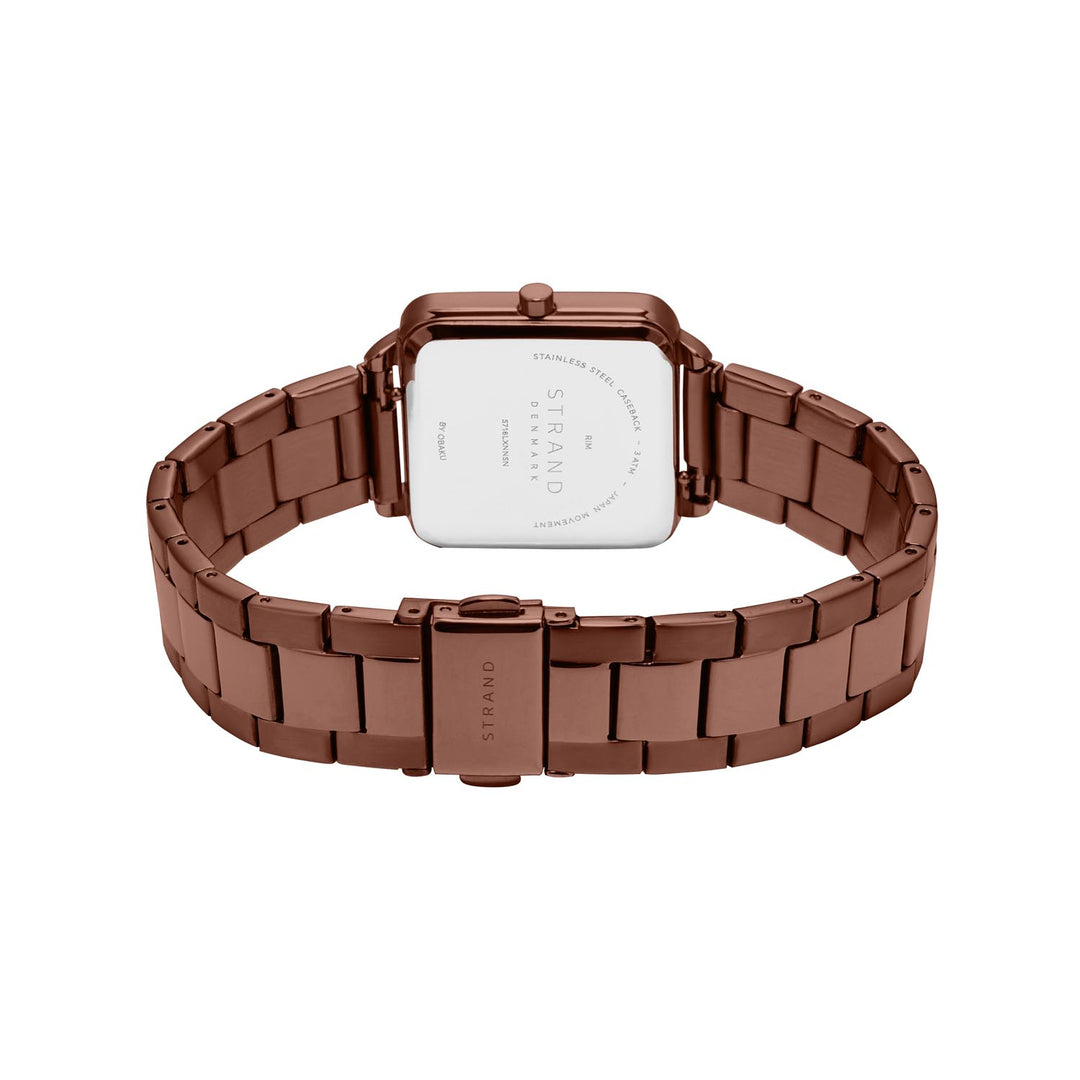 Rim Brown Quartz Women's Watch - S718LXNNSN