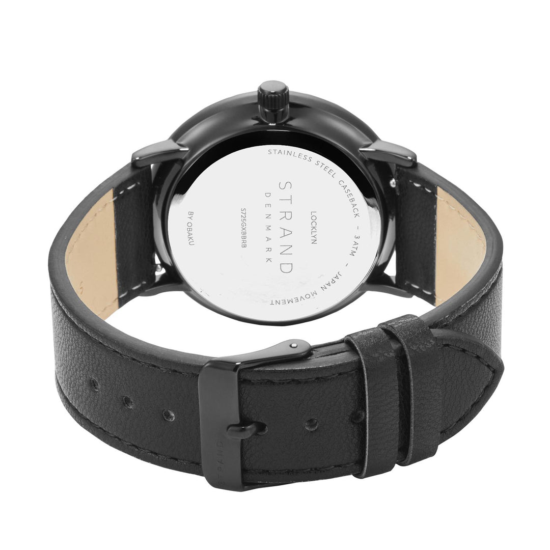 Locklyn Ebony Quartz Men's Watch - S725GXBBRB