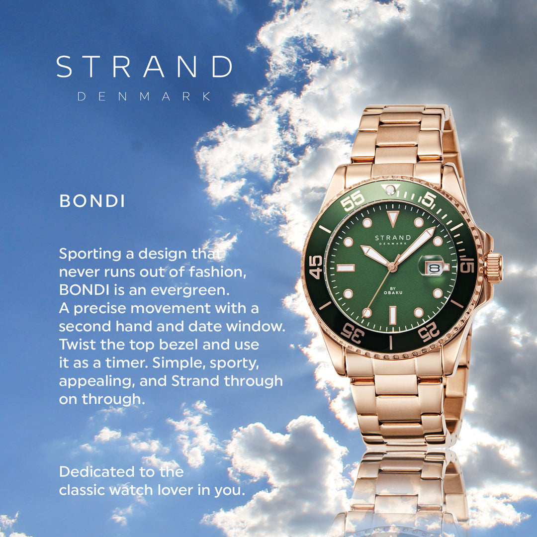 Bondi Mint Quartz Men's Watch - S727GDVESV