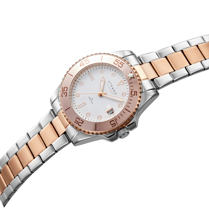 Bondi Mini Cherrywood Quartz Women's Watch - S727LDZWSH