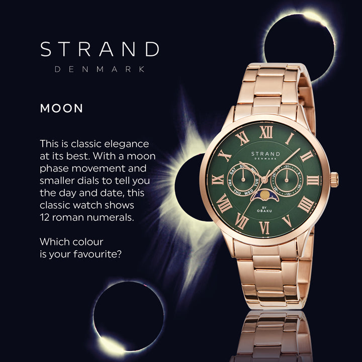 Moon Mint Quartz Men's Watch - S728GMVESV