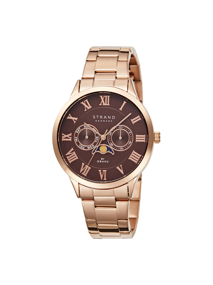 Moon Coffee Quartz Men's Watch - S728GMVNSV