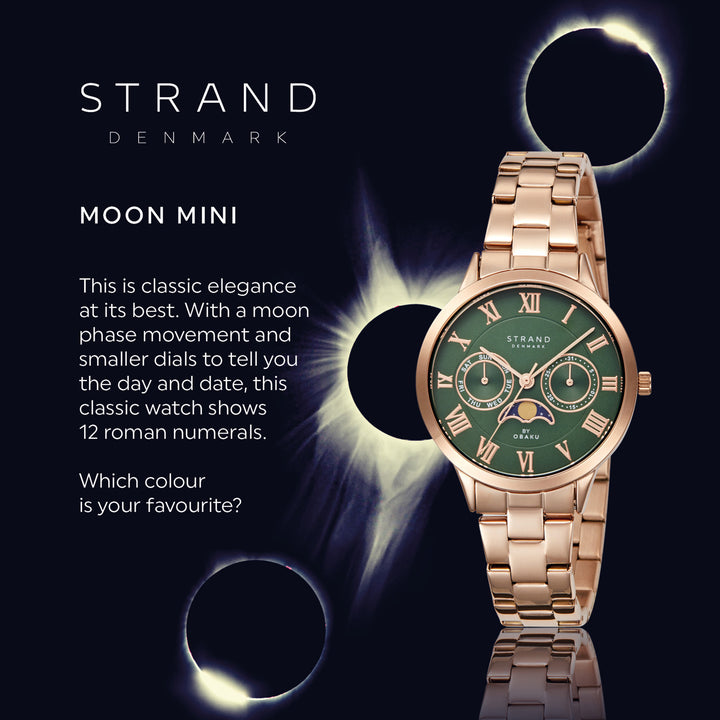 Moon Mini Mint Quartz Women's Watch - S728LMVESV