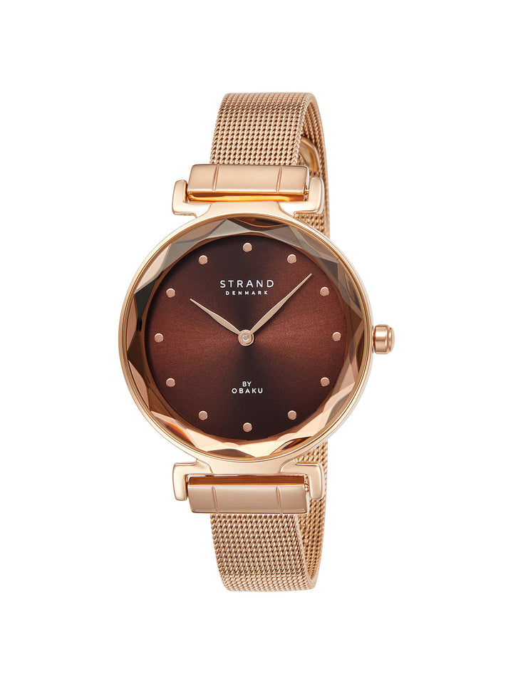 Guava Walnut Quartz Women's Watch - S731LXVNMN