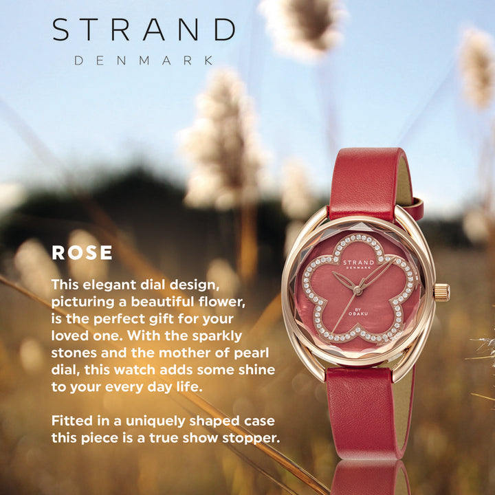 Rose Deep Crystal Quartz Women's Watch - S734LXVRVR