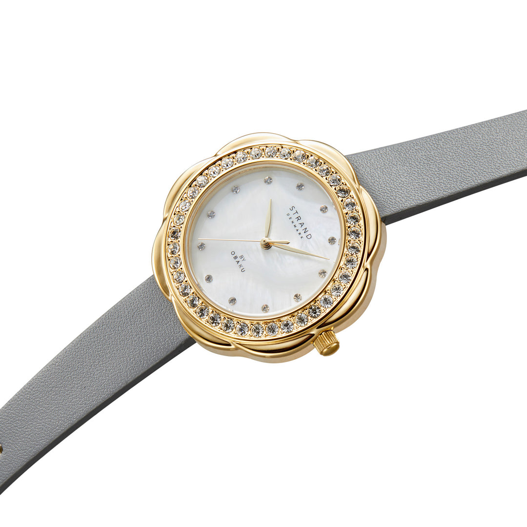 Cosmos Claret Quartz MOP Women's Watch - S735LXGWVJ