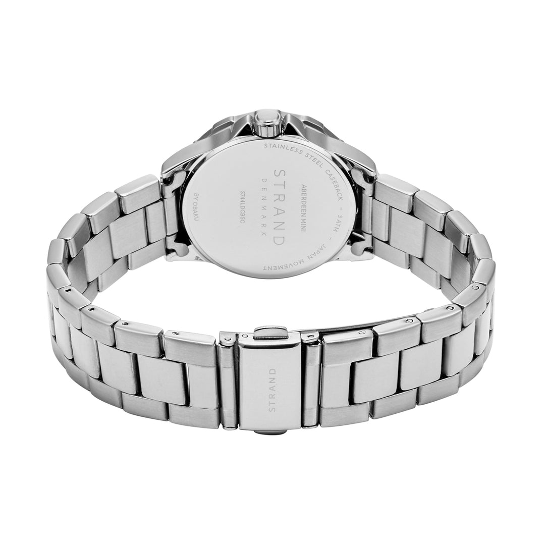 Aberdeen Mini Blacksteel Quartz Women's Watch -  S744LDCBSC