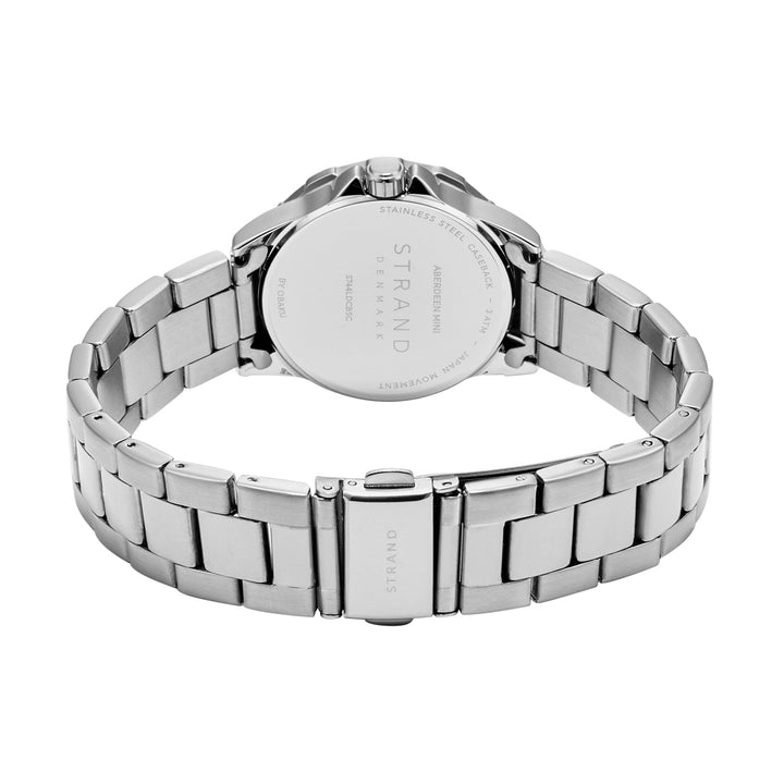 Aberdeen Mini Blacksteel Quartz Women's Watch -  S744LDCBSC