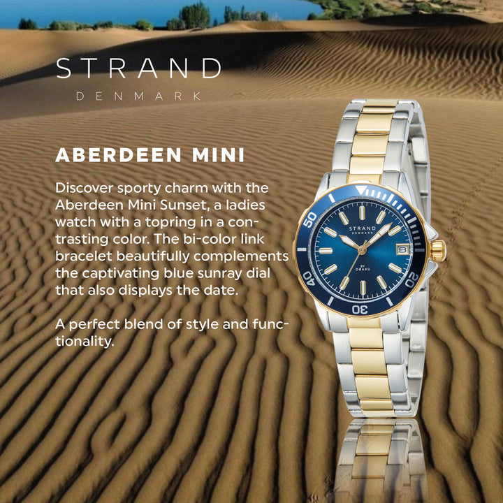 Aberdeen Mini Sunset Quartz Women's Watch - S744LDFLSF