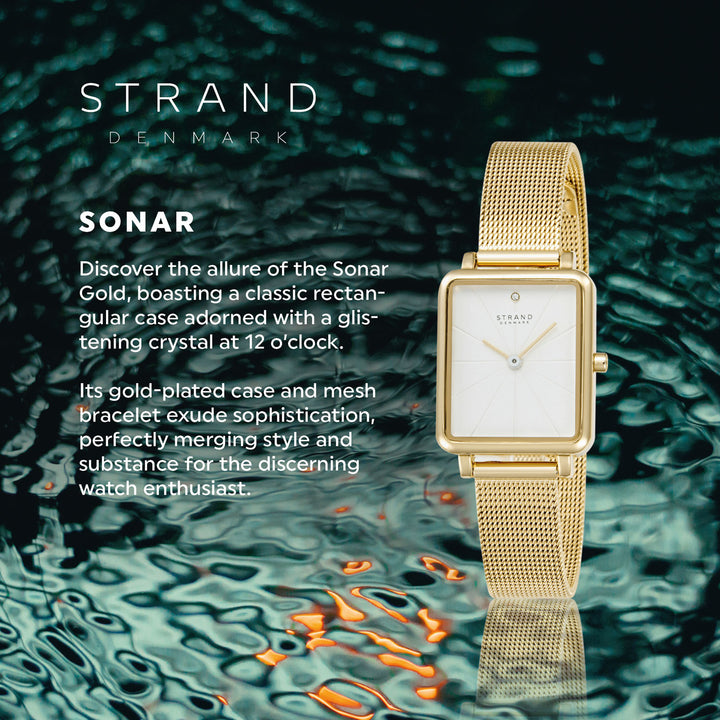 Sonar Gold Quartz Women's Watch - S748LXGIMG