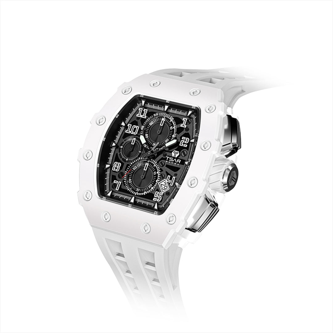 Chronograph Luminous Dial Sapphire Crystal Men's Watch -  TB8204C-01