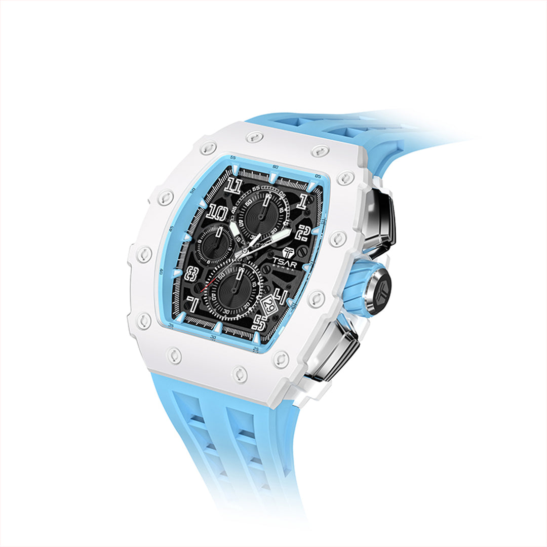 Chronograph Luminous Dial Sapphire Crystal Men's Watch -  TB8204C-02