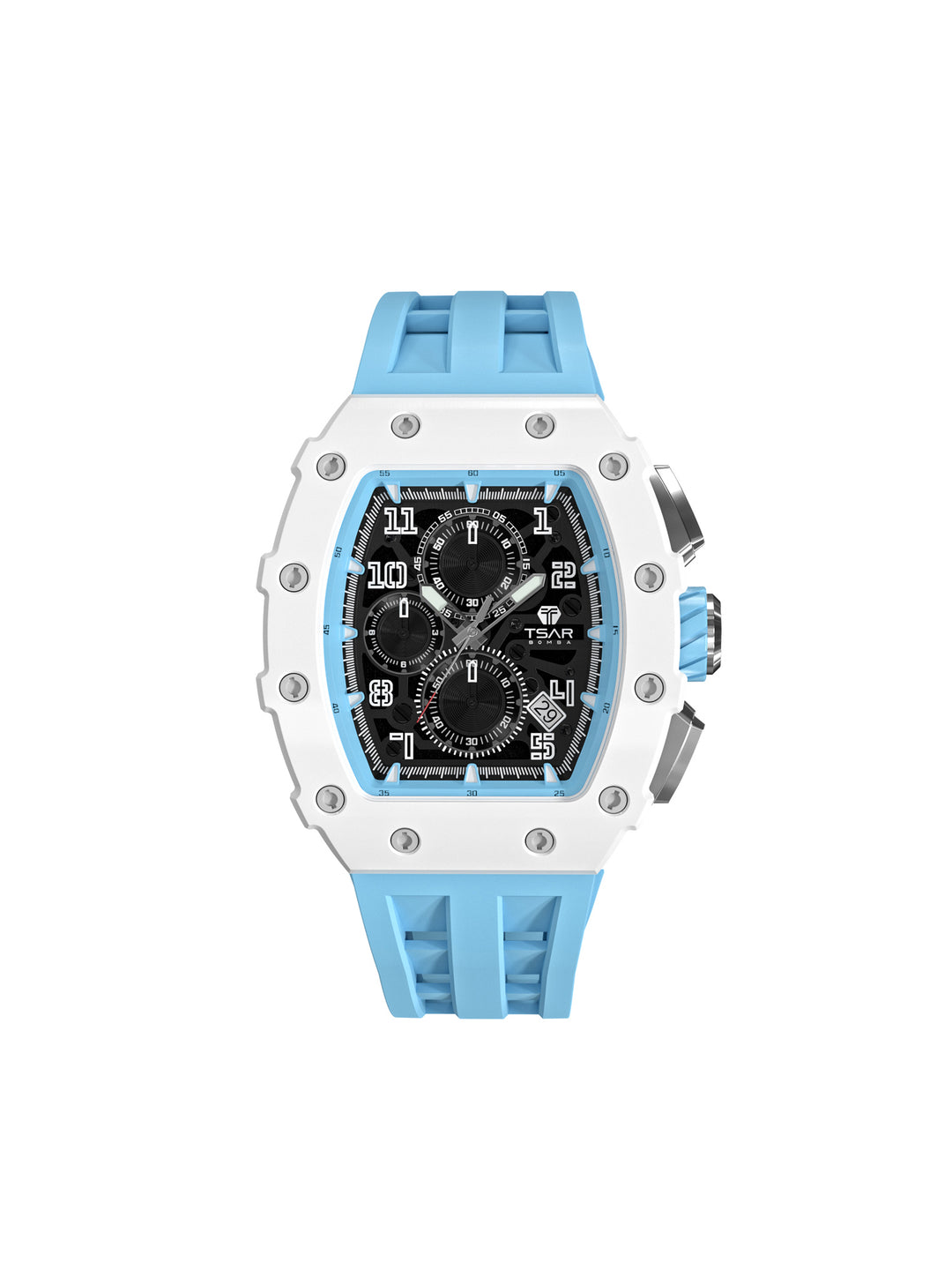 Chronograph Luminous Dial Sapphire Crystal Men's Watch -  TB8204C-02