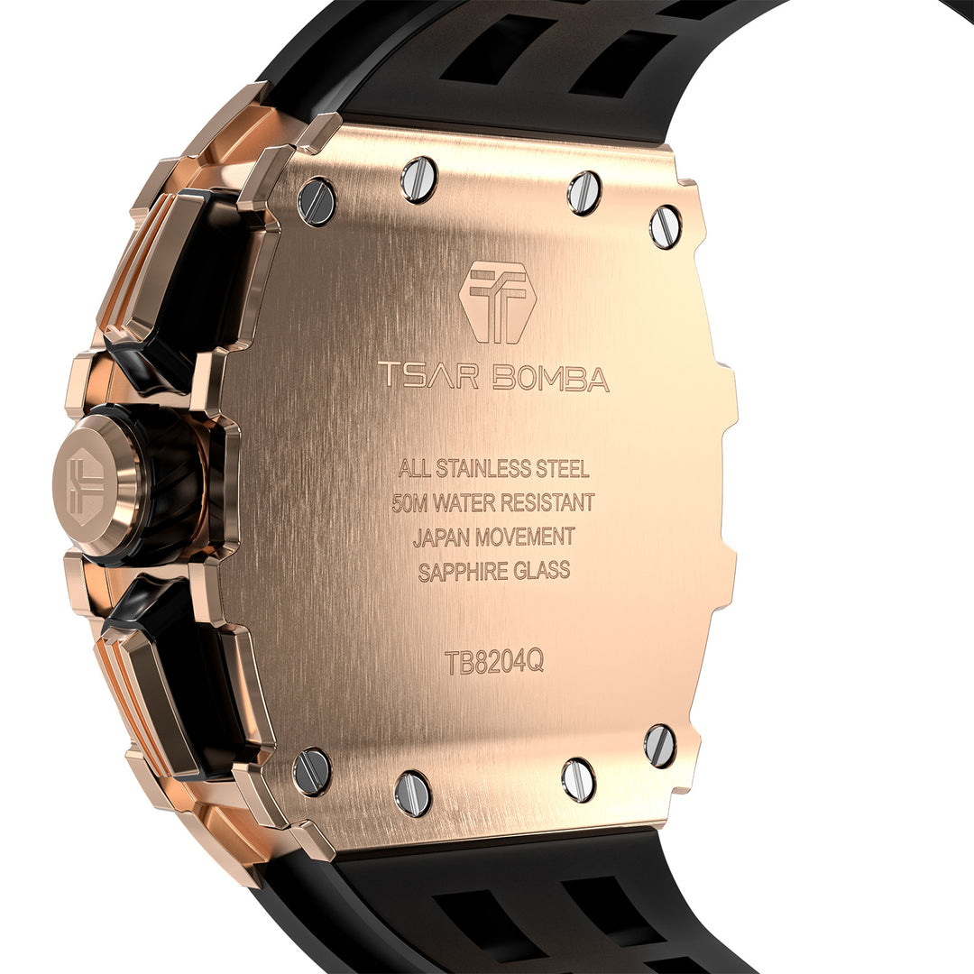Chronograph Luminous Dial Sapphire Crystal Men's Watch -  TB8204Q-04