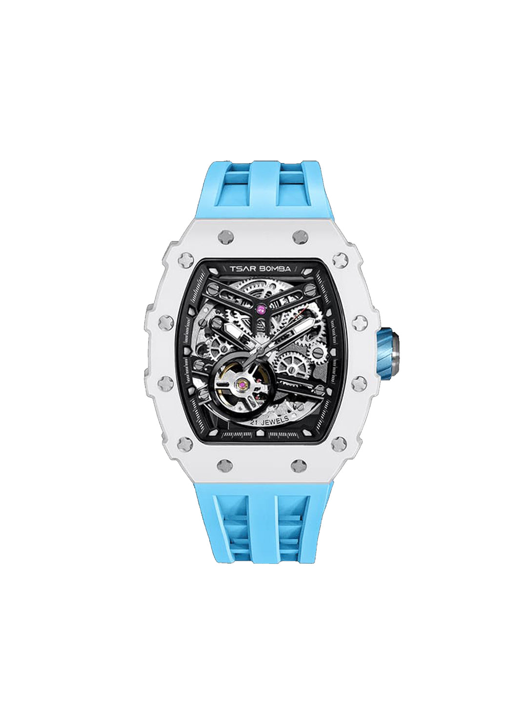 Automatic 21 Jewels Luminous Dial Sapphire Crystal Men's Watch -  TB8208C-06