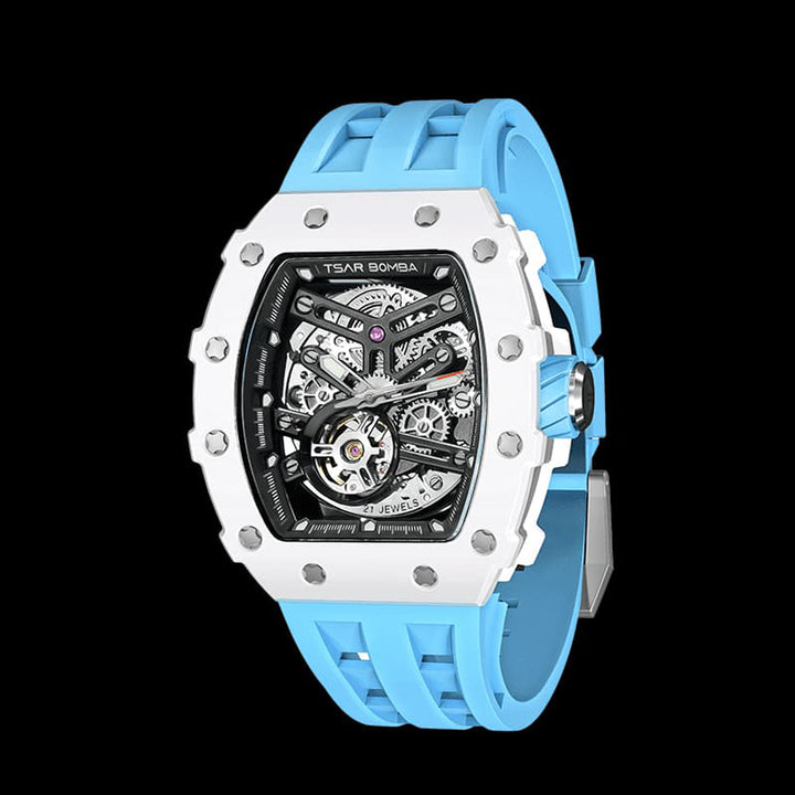 Automatic 21 Jewels Luminous Dial Sapphire Crystal Men's Watch -  TB8208C-06