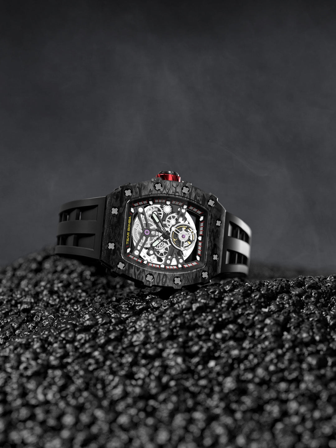 Automatic 21 Jewels Luminous Dial Sapphire Crystal Men's Watch -  TB8208CF-08