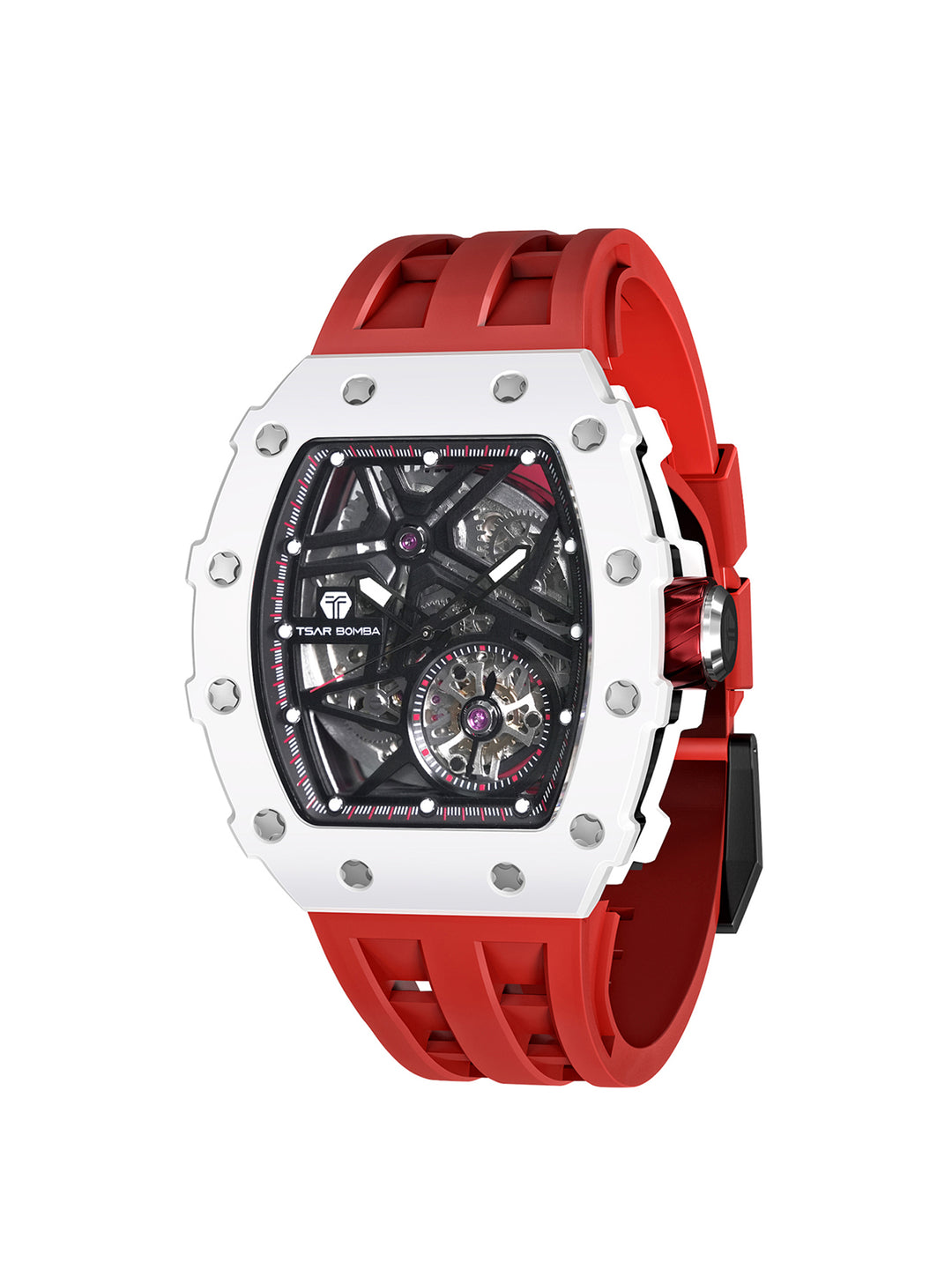 Automatic 21 Jewels Luminous Dial Sapphire Crystal Men's Watch -  TB8209C-01
