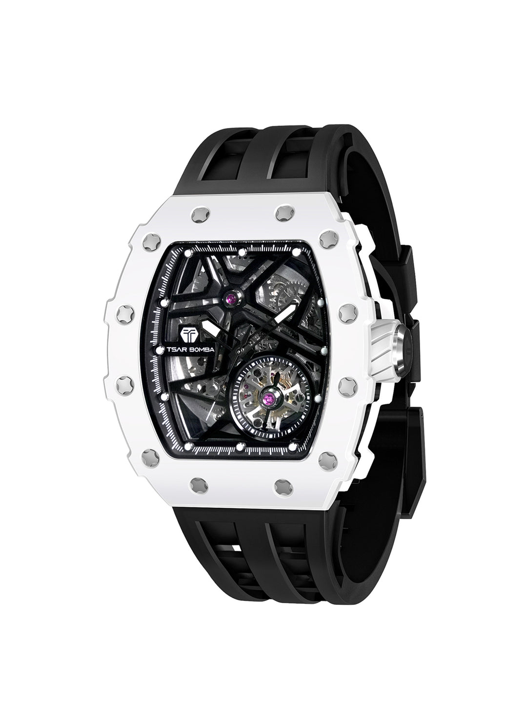 Automatic 21 Jewels Luminous Dial Sapphire Crystal Men's Watch -  TB8209C-03
