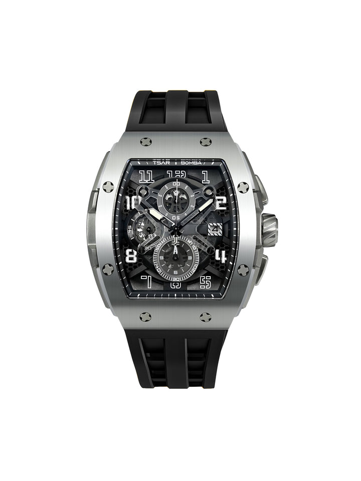 Chronograph Luminous Dial Sapphire Crystal Men's Watch -  TB8211Q-01