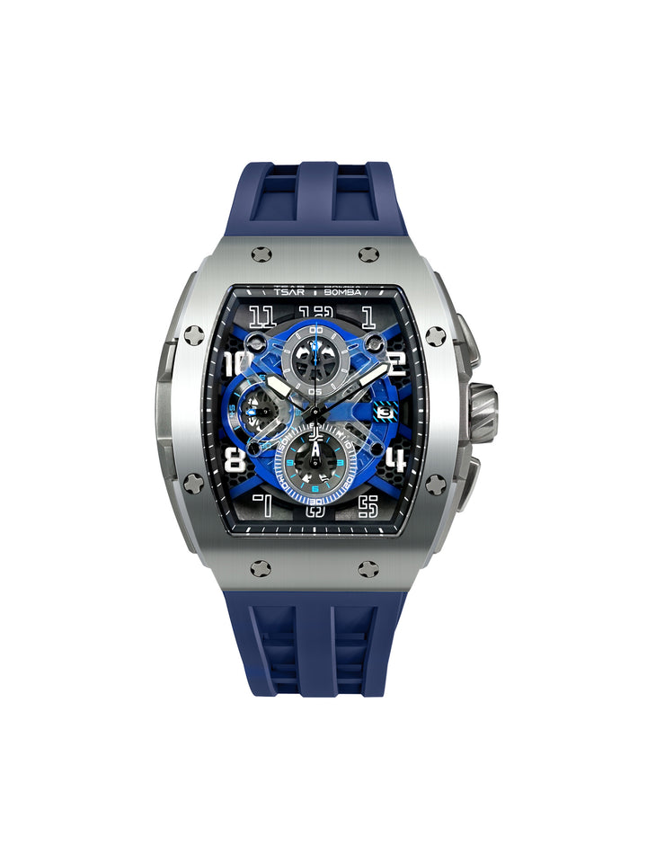 Chronograph Luminous Dial Sapphire Crystal Men's Watch -  TB8211Q-03