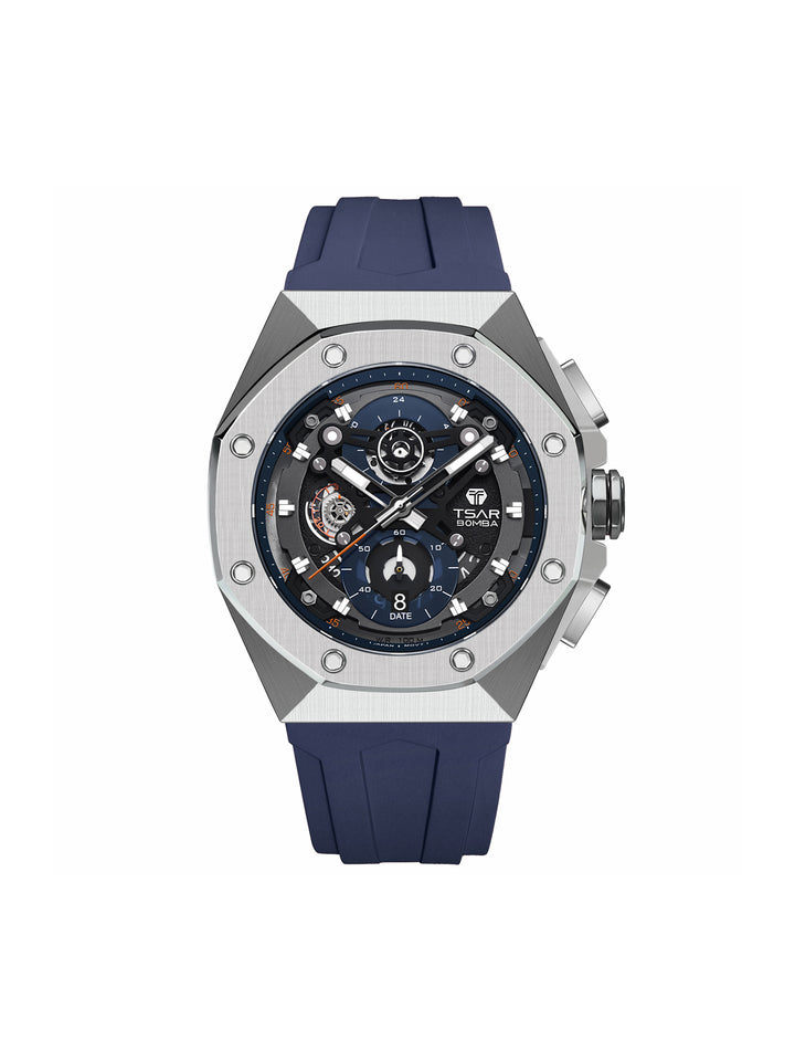 Chronograph Luminous Dial Sapphire Crystal Men's Watch -  TB8805Q-03